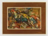 Paul Wood, Phaesant, oil on board, 1957