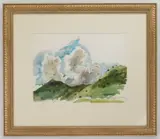 Peter Hurd, Surging Cumulus, watercolor on paper