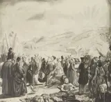 George Bellows, The Irish Fair, lithograph, 1923, estate