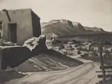 Charles M. Capps, Village in the Sun, etching and aquatint, 1951