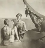 Federico Castellón, Of Land and Sea, lithograph, ca. 1939