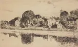 Childe Hassam, The Chimneys, Portsmouth