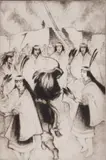 Gene Kloss, Song of the Sun Turning North, etching and drypoint, 1981