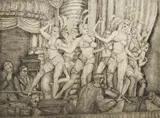 Reginald Marsh, Minsky's New Gotham Chorus