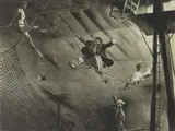 Robert Rigggs, Clown Acrobats, lithograph, circa 1934