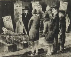 Russell Limbach, Art in Wax, lithograph, ca. 1930