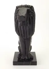 William Mc Vey, Mc Lion, bronze sculpture, initialed McV at base. 10''h