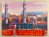 Phyllis Seltzer, Coke Express, oil on canvas