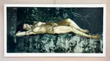 John Clem Clarke, Sleeping in a Cave, oil on canvas, 1970