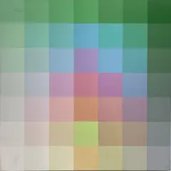 Robert Swain, Study for Painting #717, acrylic on canvas, 1982