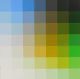 Robert Swain, Study for 7' x 7' #708, acrylic on canvas, 1978