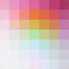 Robert Swain, Study for 7' x 7' #718, acrylic on canvas, 1981