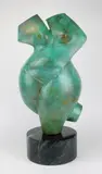 Fritz Olsen, Female Nude Torso, bronze sculpture, 1987