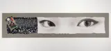 Daniel Kelly, Eye to Eye, lithograph, woodblock and hand-coloring on Japanese mulberry paper, 2006