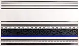 Roy Lichtenstein, Entablature IX, lithograph and silkscreen in colors with collage and embossing, 1976
