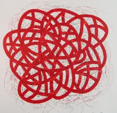 Clarence Morgan, Zelda, lithograph in color, 2017