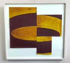 David Row, Untitled, lithograph in colors, 1991