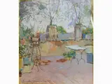 View of a Terrace 1957 by Francesco Cangiullo, 1884, oil on paper, offered Oct 2018
