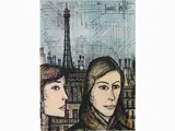 Bernard Buffet, The Parisians, 1928, affiche