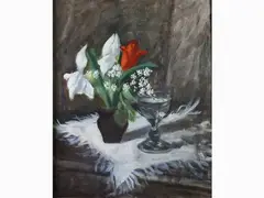 Still Life 1931 by Alberto Caligiani, 1894, oil on canvas, offered Oct 2018