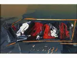 Sergio Scatizzi, Composition, 1918, oil on cardboard