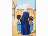 Nun by Rodolfo Marma, 1923, oil on canvas board, offered Oct 2018