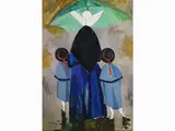 Nun 1969 by Rodolfo Marma, 1923, oil on panel, offered Oct 2018