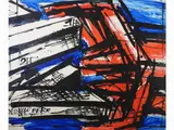 Vinicio Berti, Composition 1973-74, 1921, oil on cardboard