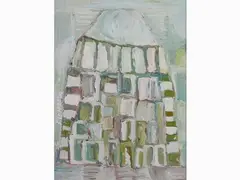 Baptistery by Silvio Loffredo, 1920, oil on panel, offered Oct 2018