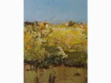 Tuscan Landscape by Sergio Scatizzi, 1918, oil on panel, offered Oct 2018