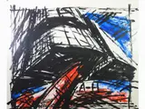 Vinicio Berti, Composition 1990, 1921, oil on cardboard laid on cardboard