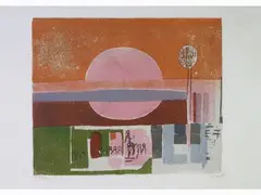 Compositions by Bruno Saetti, 1902, four lithographs, offered Oct 2018