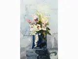 Flowers in a Vase by Sergio Scatizzi, 1918, oil on panel, offered Oct 2018