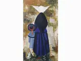 Nun by Rodolfo Marma, 1923, oil on faesite, offered Oct 2018
