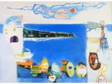 Enrico Paulucci, Seascape 1970 ca