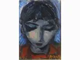 Primo Conti, Portrait 1964, 1900, oil on paper laid on panel