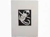 Roberto Crippa, Composition, 1921, etching