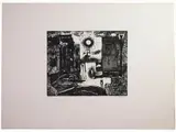 Enrico Paulucci, View of Venice and Flowers, 1901, three engravings