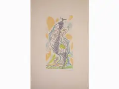 Untitled by André Masson, 1896, engraving, offered Oct 2018