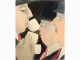 Renato Tosini, Figures 1975, 1926, oil on tela