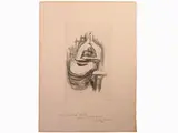Henry Moore, Seated Woman 1967/8, 1898, engraving