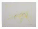 Dalmatian Landscape 1964 by Anton Zoran Mušič, 1909, pastel on paper, offered Oct 2018