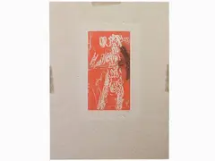 Composition by Roberto Matta, 1911, engraving, offered Oct 2018