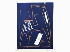 Compositions by Alberto Magnelli, 1888, two lithographs, offered Oct 2018