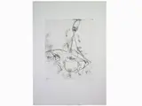 Marino Marini, Composition, 1901, drypoint print