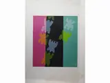 Giuseppe Capogrossi, Composition, 1900, silkscreen print