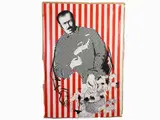 Rinaldo Burattin, Portrait of Music, 1914, mixed media on adhesive paper