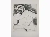 Marino Marini, Untitled, 1901, drypoint