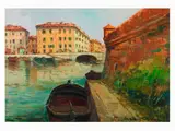 Renzo Martini, View of Livorno