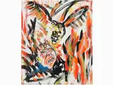 Composition 1965 by Silvio Loffredo, 1920, oil on canvas laid on panel, offered May 2018